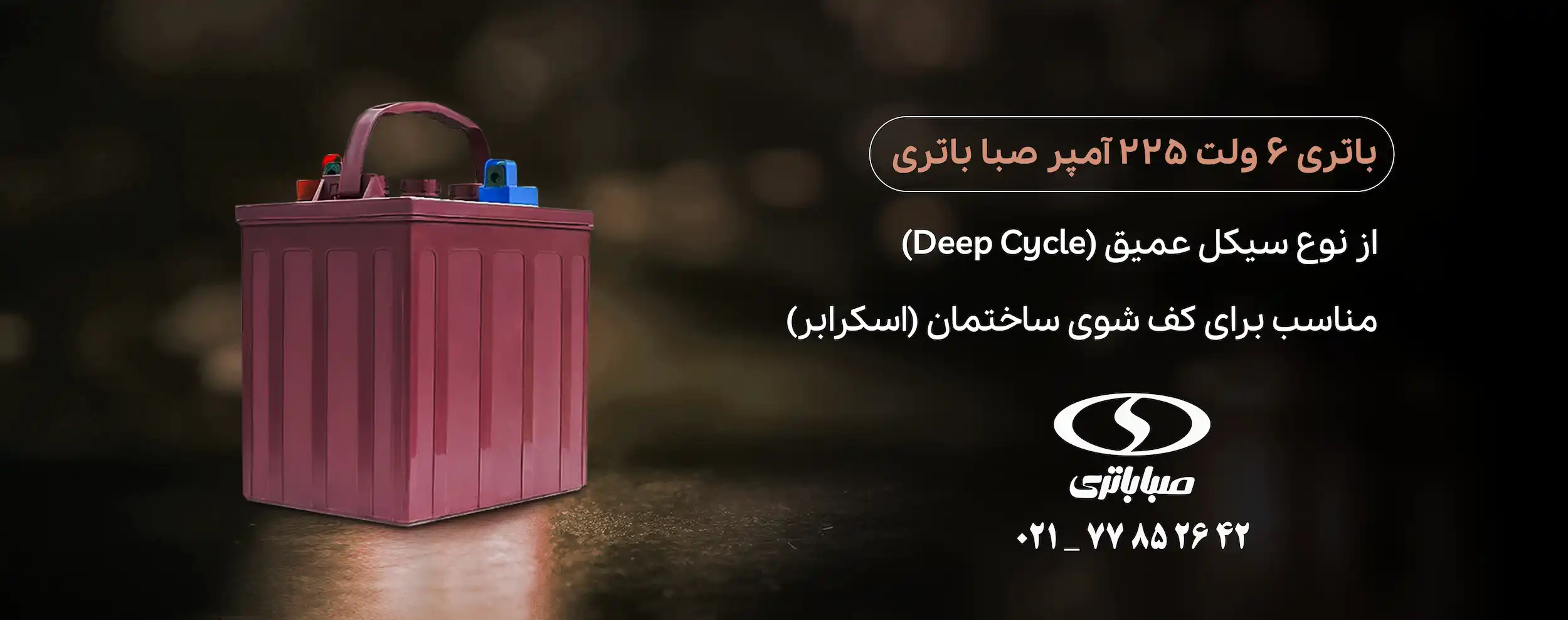 باتری 6 ولت 225