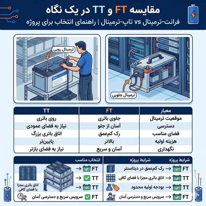 مقایسه FT و TT در یک نگاه